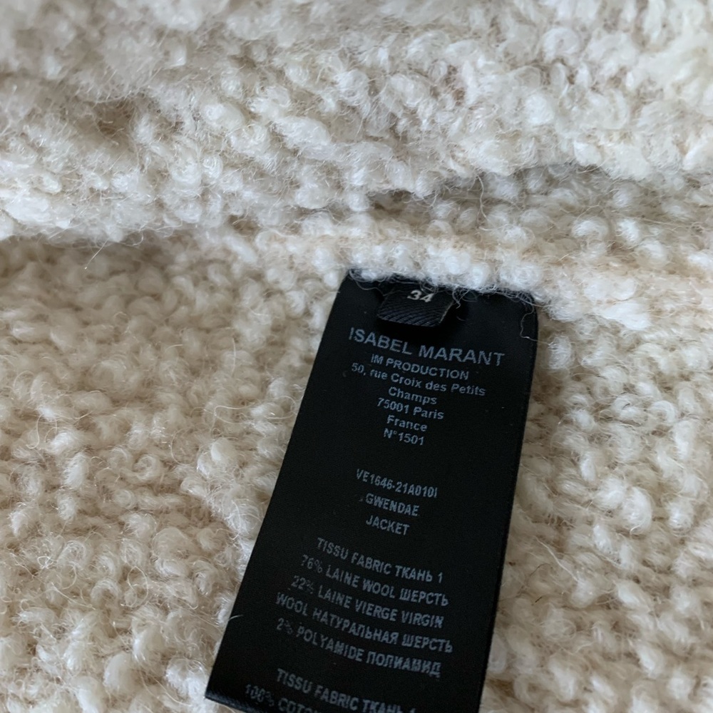 Isabel marant gwendalia vest size FR 34 - Picture 3 of 7